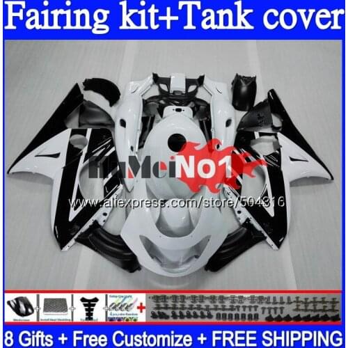 YZF-600R For YAMAHA YZF 600R 1996 1997 1998 1999 2000 2001 38MC.178 YZF600R Thundercat 96 97 98 99 00 01 02 White Black Fairings