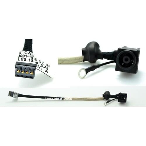 WZSM New DC Power Jack with cable for Sony Vaio PCG-81114L PCG-81115L M930 VPC-F VPCF12 VPCF136FM laptop 015-0001-1494_A