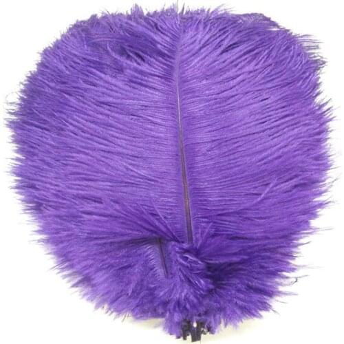 Wholesale ! 100 PCS beautiful 10-12 inches of purple wedding feather ostrich feathers