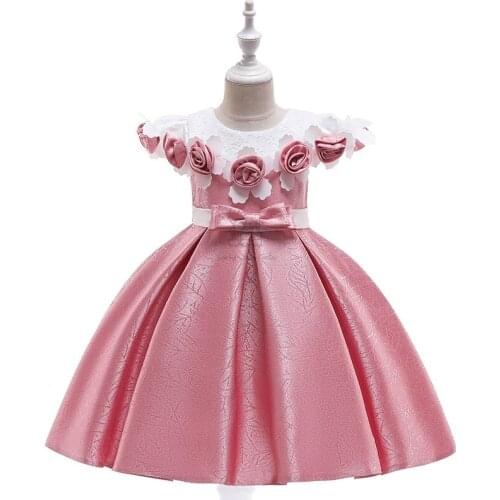 Girl Dresses Elegant Princess Dress Kids Dresses For Girls Wedding Party Costume girldress Ball Gown Children Clothing vestidos