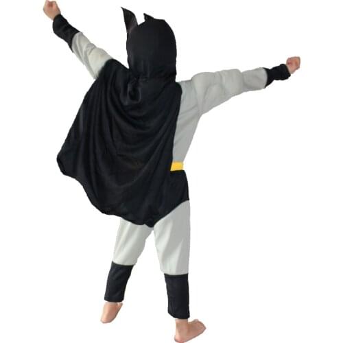 Gray And black 3-7 years Party Kids Comic Muscle Halloween Costume,Boy roll play clothing Long sleeve T-shirt