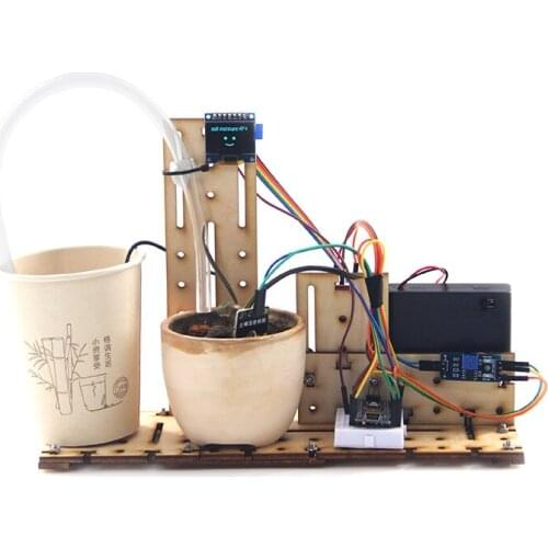 Soil Moisture Detection and Automatic Watering System with Mini Expressions Reminder, Compatible with for Arduino
