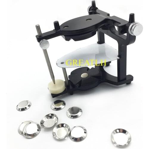 Dental Magnetic Denture Articulator Big Size Dental Teeth Adjustable Magnetic Articulator Dental Lab Dentist Equipment