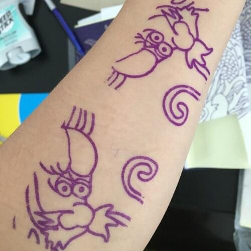 Tattoo Transfer Paper 100 Sheets Tattoo Stencil Transfer Paper 4 Layers for Tattooing Tool