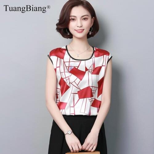 TuangBiang Satin Blouses