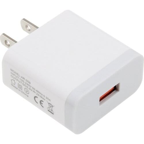 US Plug USB Cable AC Travel Wall Charging Charger Power Adapter for IPhone Samsung Xiaomi Huawei Charger Wholesales 100pcs/lot