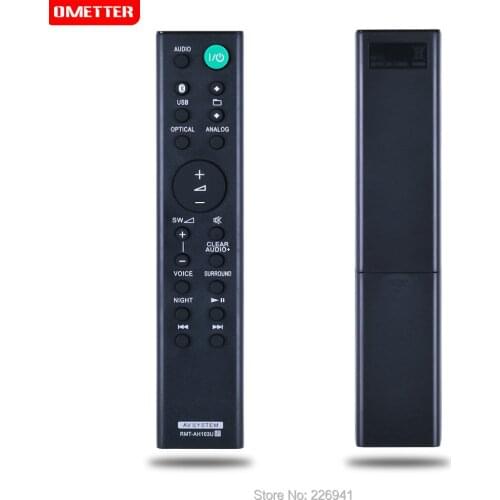 RMT-AH103U remote control use for sony power emplifier HT-CT80 HT-CT180 soundbar system SACT80 SS-WCT80 control remoto