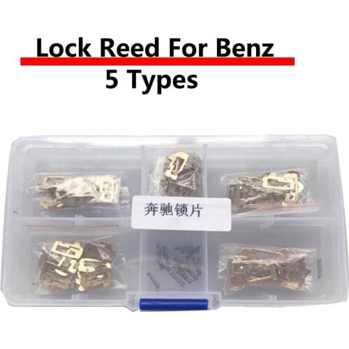 100PCS/LOT Car Lock Reed Plate For Mercedes Benz For Honda Half Locking Plate Auto Lock Repair Accesories Locksmith Tool