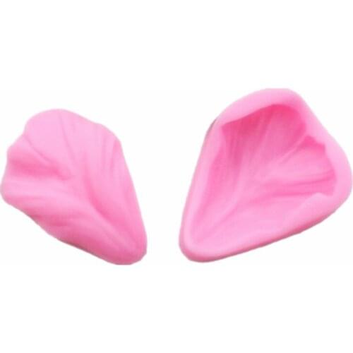 2pcs Petal silicone mold fondant mold chocolate mold lace mold cake decoration mold