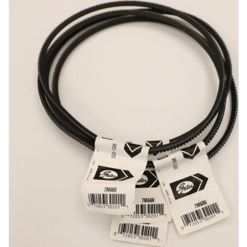 4PCS/lot 7M600 drive belts Gates Polyflex to be use on Emco 8 Lathe drive Free shipping