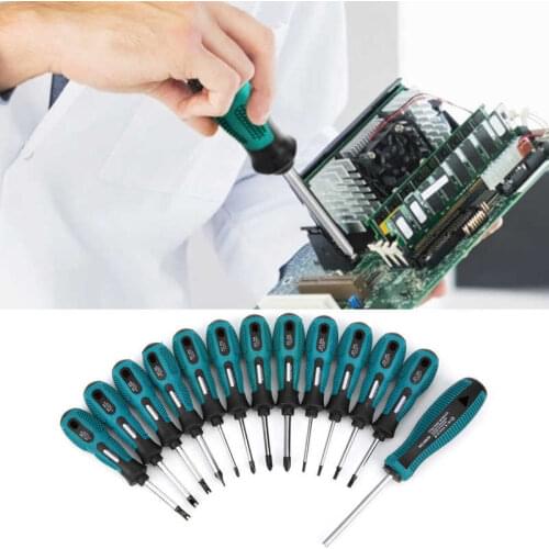 45# Steel Triangular/ U/Y / M Shape Screwdriver Set High Hardness Screwdriver Hand Tool shigh precise tool head