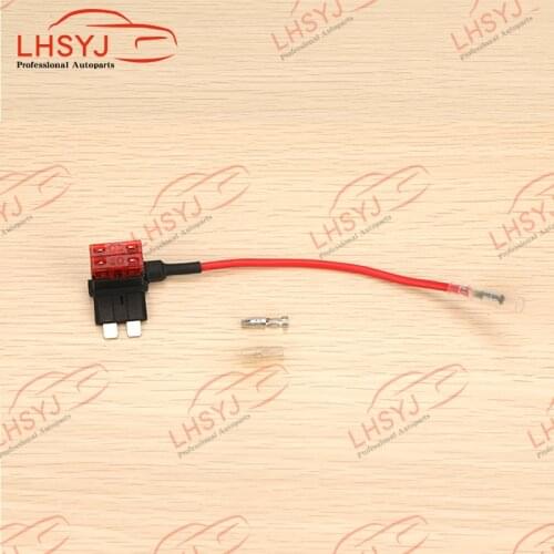 Car Fuse Holders ACC Cable VW MIB Radio Waterproof Power Socket Small Blade Type Inline Car Replacement