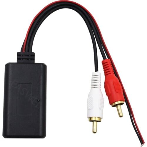 Car Bluetooth Receiver Module AUX-in Adapter For Vehicles with 2RCA Interface