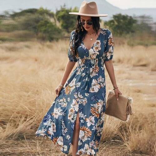 H.AIC S Floral Summer Dresses