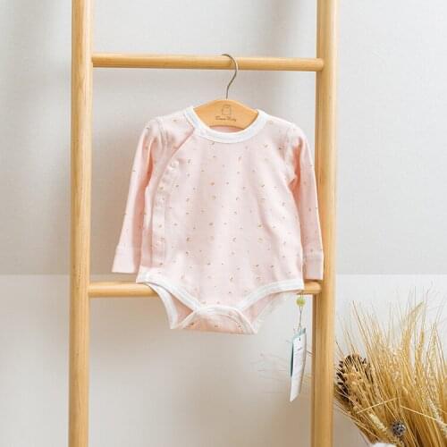 Cotton Long Sleeve Baby Clothes Rompers 3Pcs/Set Newborn Baby Romper with Snaps Baby Briefs Romper Baby Pajama Roupas De