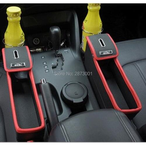 Car Seat Crevice Pockets Leak-Proof Storage Box for mercedes w204 ix35 skoda superb chevrolet captiva bmw e30 kia sportage 2017