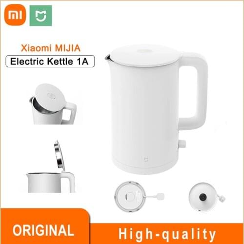 MIJIA Xiaomi Electric Kettle 1A 1.5L Instant Heating Electric Kettle Insulation Electric Water Kettle Stainless Steel New Home