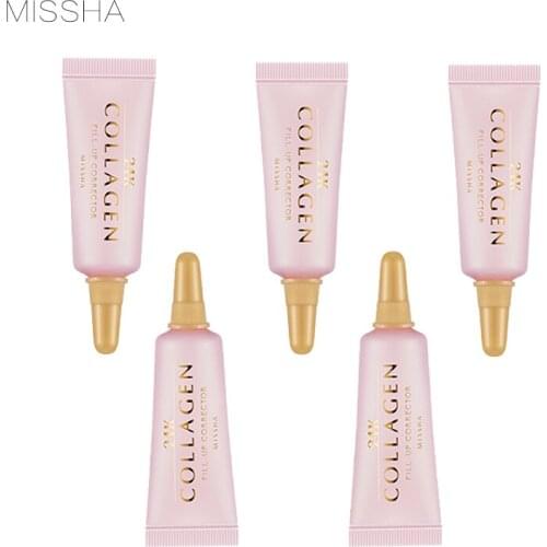 MISSHA 24k Collagen Fill-up Corrector Essence Cream 3ml Firming Cream Anti Aging Remove Wrinkles Night Day Moisturizer Whitening