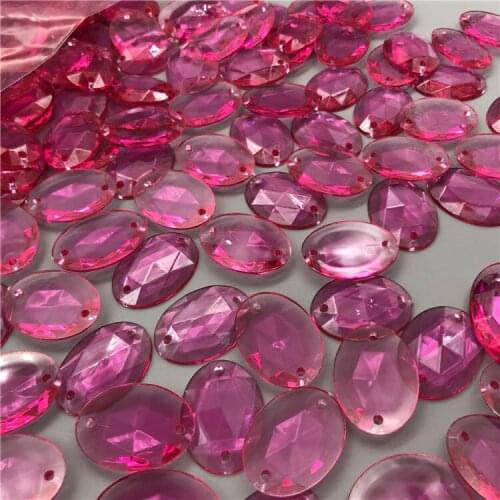 Transparent Beads 20x28mm Oval Plastic Beads Acrylic Beads Accessories beads for jewelry making charms for bracelets
