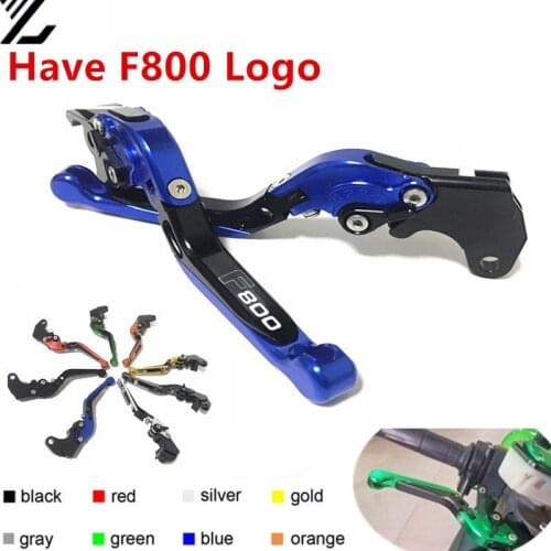 Moto F800 Levers For BMW F800GS 2008-2018 F800R 2009-2018 F800GT 2013-2018 Adjustable Extendable Motorcycle Brake Clutch Levers