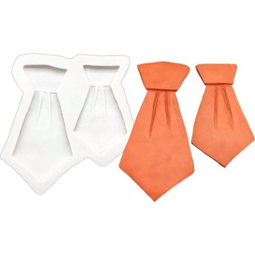 Tie Shape Silicone Mold Fondant Cake Decorating Tools Cupcake Chocolate Mold