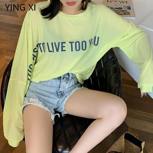 Женские футболки с принтом YING XI China At AliExpress