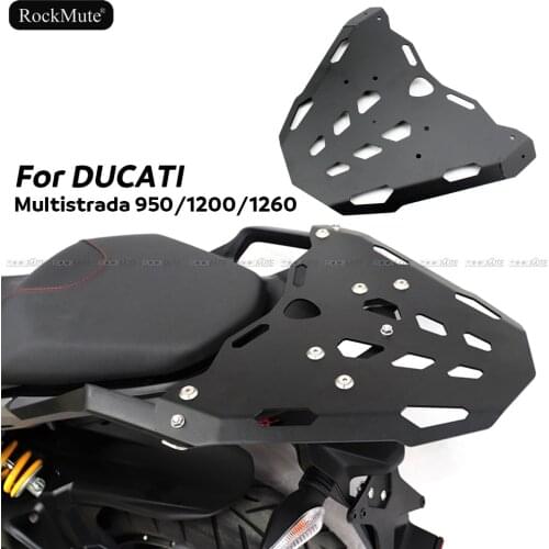 Rear Luggage Rack For DUCATI Multistrada MTS 950 1200 1260 2015-2020 Back Box Saddle Bag Support Carrier Holder Shelf Bracket