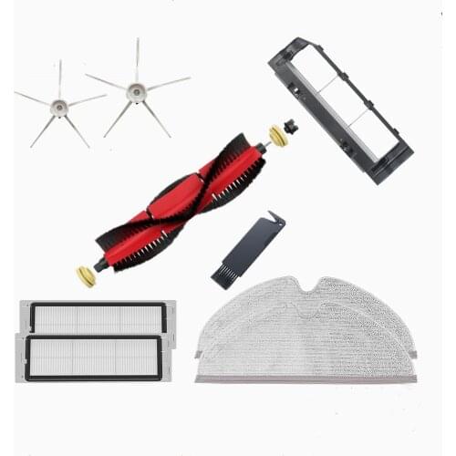 Roborock parts for Roborock S5 Part of Detachable Main Brush, Filter ,Side Brush for XIAOMI Mijia 1/1S Roborock S5 MAX S6 MAX