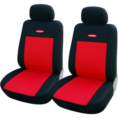 2 Set Car Seat Covers Mesh Sponge Interior Accessories T Shirt Design Front Car Seat Cover Easy Disassemble Cleaning Travel