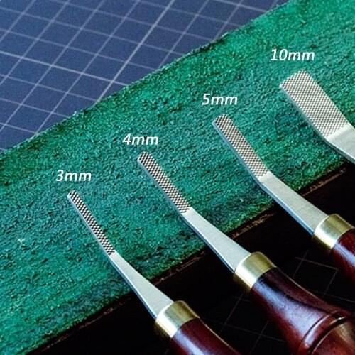 3/4/5/10mm Wide Leather Surface Sanding Rough Leather Tool Leather Edge Polishing Rough Tools for DIY Leathercrafts