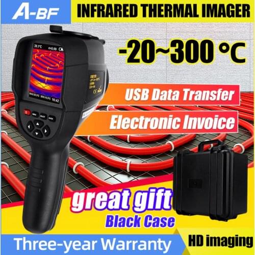 A-BF RX-500 HT-18 Infrared Thermal Imager Sight Handheld Thermometer USB Thermal Imaging Camera Floor Wall Heating Pipe Tester