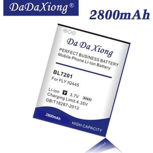DaDaXiong 2800mAh BL7201 Battery For FLY IQ445 Phone Battery