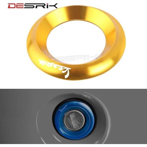Motorcycle Key Cover Steering Lock Trim Case for Vespa LX PX LXV 50 150 250 GTS300 GTV Sprint Primavera 150 Lock Trim