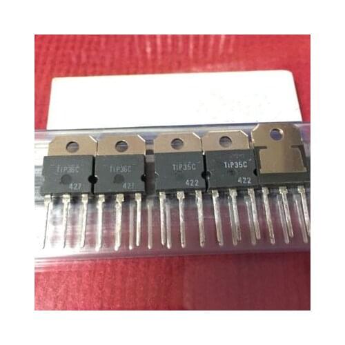 5PAIR/10PCS TIP36C TIP35C TIP36 TIP35 25A 100V TO-3P Power amplifier tube IC