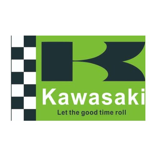 Custom Motorcycle flag Kawasaki Motorcycle flag 3x5ft Polyester banner