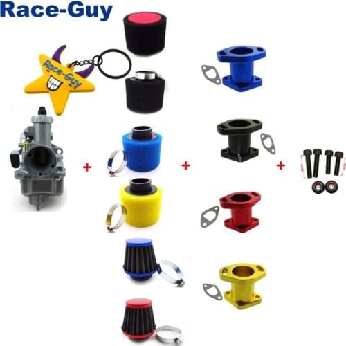 Racing Performance Mikuni VM22-3847 Carburetor Carb Mainfold Air Filter For Predator 212cc GX200 196cc Mini Bike Go Kart