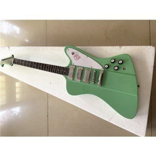 Heritage classic Apple green 6-string electric guitar can be customized, free shipping