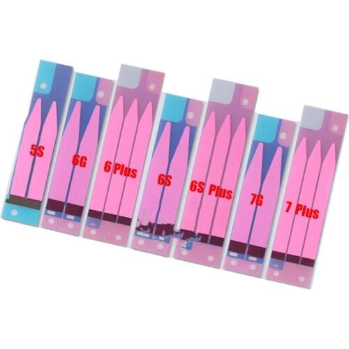 3PCS Battery Adhesive Sticker For iPhone 6 6S 7 8 Plus 5S X XR XS 11 12 ProMax Battery Glue Tape Strip Glue Replacement Parts