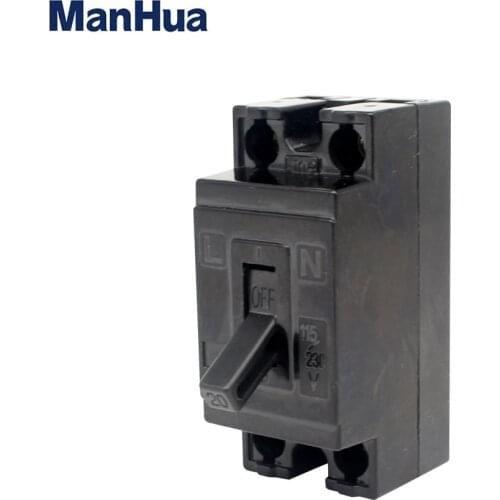 Mini economic breakers on off switch silver contact thailand Vietnam easy installation 2P 10A 20A 16A 30A simple circuit breaker