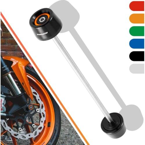 Motorcycle Front Axle Slider Wheel Crash Pads Protector For DUKE790 17-20 DUKE890 20 SUPER DUKE1290