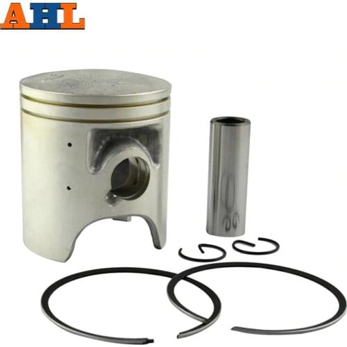 AHL Bore Size STD 56.4 mm/ +25 56.65mm/ +50 56.9 mm Motorcycle Piston & Ring & Clip Kit For YAMAHA TZR125 R1-Z R1Z DT125R
