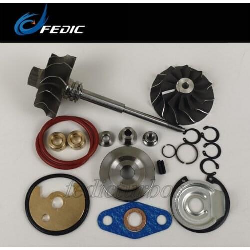 Turbo shaft and wheel + repair kit TF035 28231-27800 for Hyundai Santa Fe 2.2 CRDi 150 HP 110 Kw D4EB 2005