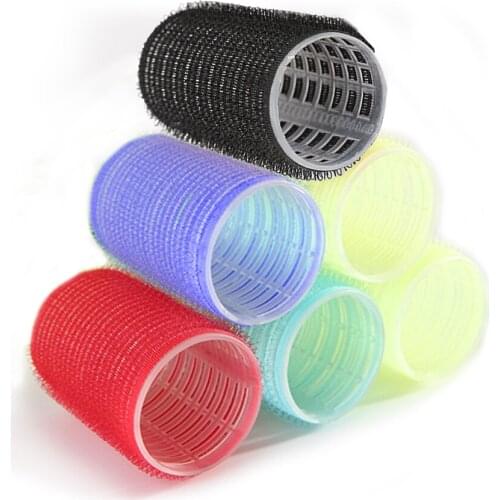 Self-Adhesive Resin Hair Roller Household DIY Hair Curling Waver Styling Tools Fashion Minimalist Hair Curling Tools