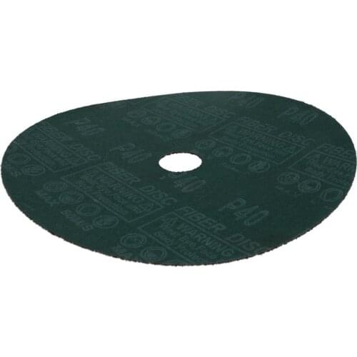 Utoolmart 5pcs/10pcs Resin Fiber Discs Grit 24/36/40/60/80 External Diameter 180mm Alumina Hook And Loop Polishing Sanding Discs