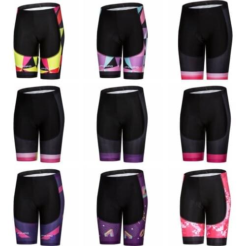 JPOJPO Cycling Shorts For Women MTB Bike Bicycle 3D Padded Gel Tights Shorts Summer bermuda ciclismo Pink Purple