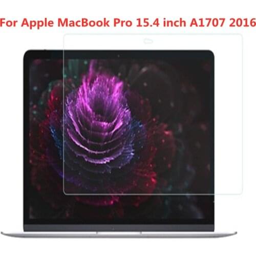 Laptop Tempered Glass For Apple MacBook Pro 15.4 inch A1707 2016 Screen Protector