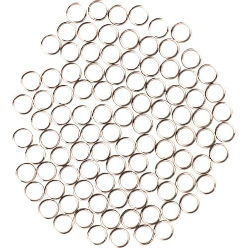 100x Stainless Steel Shaft O-Rings Guard Rings For Flights Stems Shafts