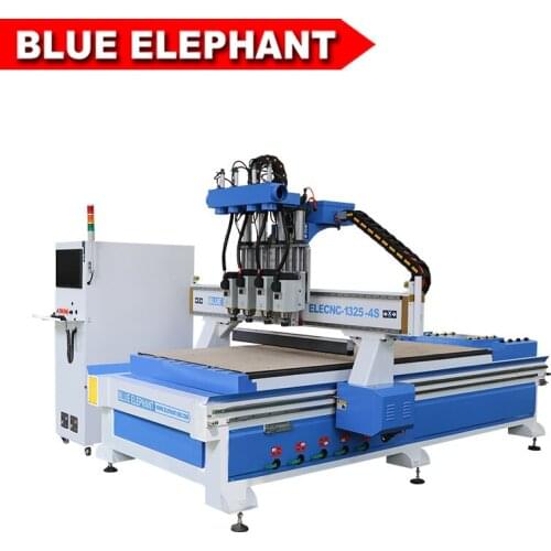 1325 Multi Spindle Wood Carving Machine most economical Wood Working Cnc Router for mdf furniture