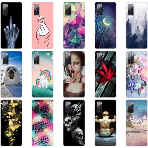 For Samsung Galaxy S20 FE Case 6.5" Tpu Soft Silicon Back Phone Cover Case For Samsung S20 fe Bumper GalaxyS20 FE S20FE Coque