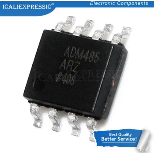 10PCS ADM485 SOP-8 ADM485AR SOP ADM485ARZ SOP8 Transceiver interface chip